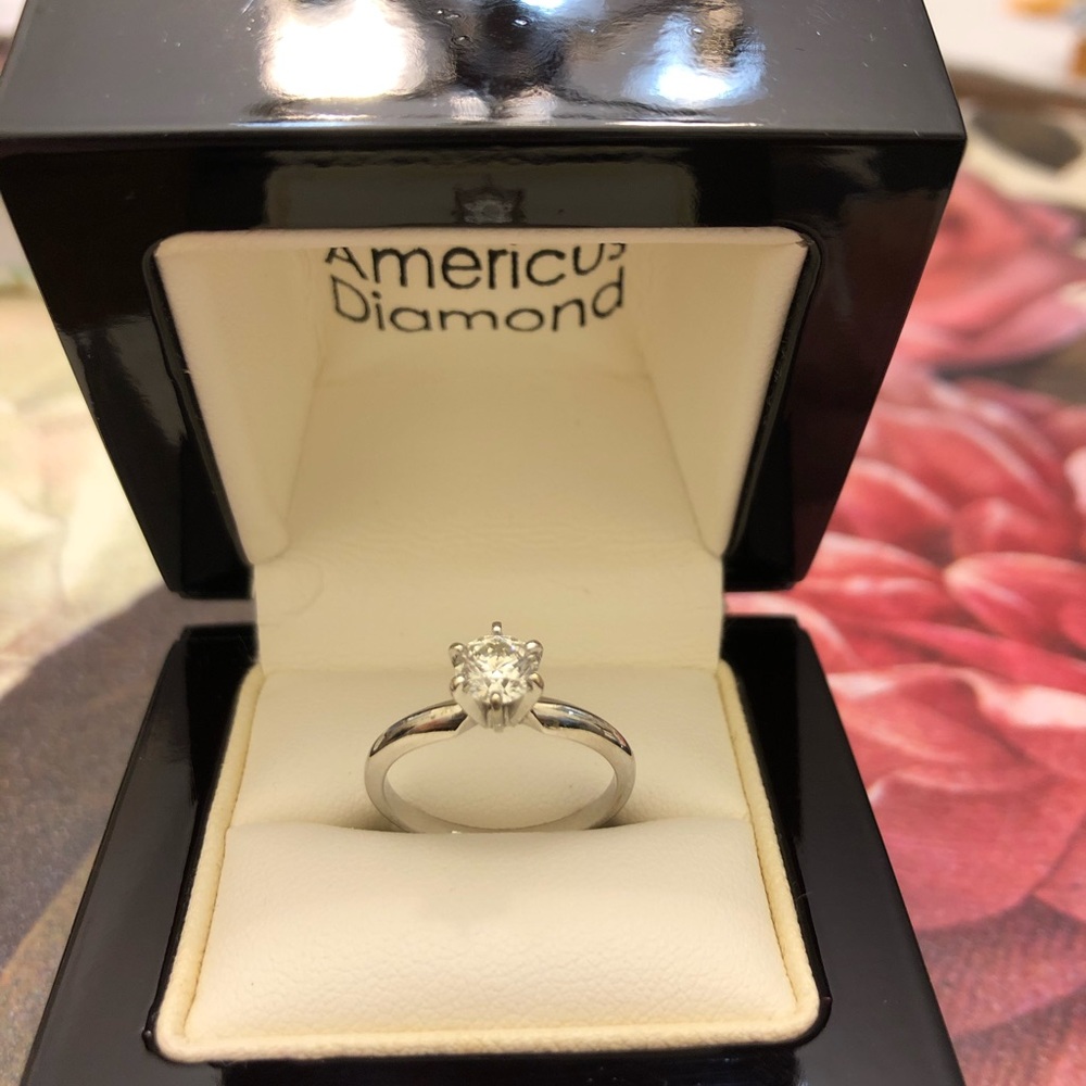 .54 CT Round Brilliant Cut Diamond.